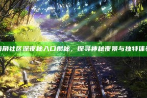 海角社区深夜秘入口揭秘，探寻神秘夜景与特有体验