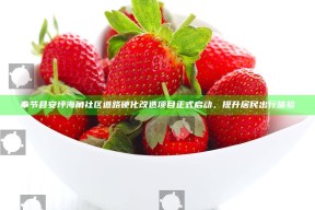 奉节县安坪海角社区道路硬化改造项目正式启动，提升居民出行体验