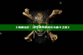 《海角社区：18岁青年的成长与奋斗之路》