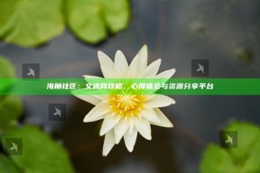 海角社区：交流网攻略、心得体会与资源分享平台