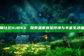 海角社区HJB43：探索温馨宜居环境与丰富生活体验