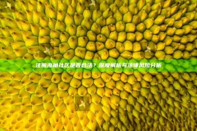 注册海角社区是否合法？深度解析与法律风险调查